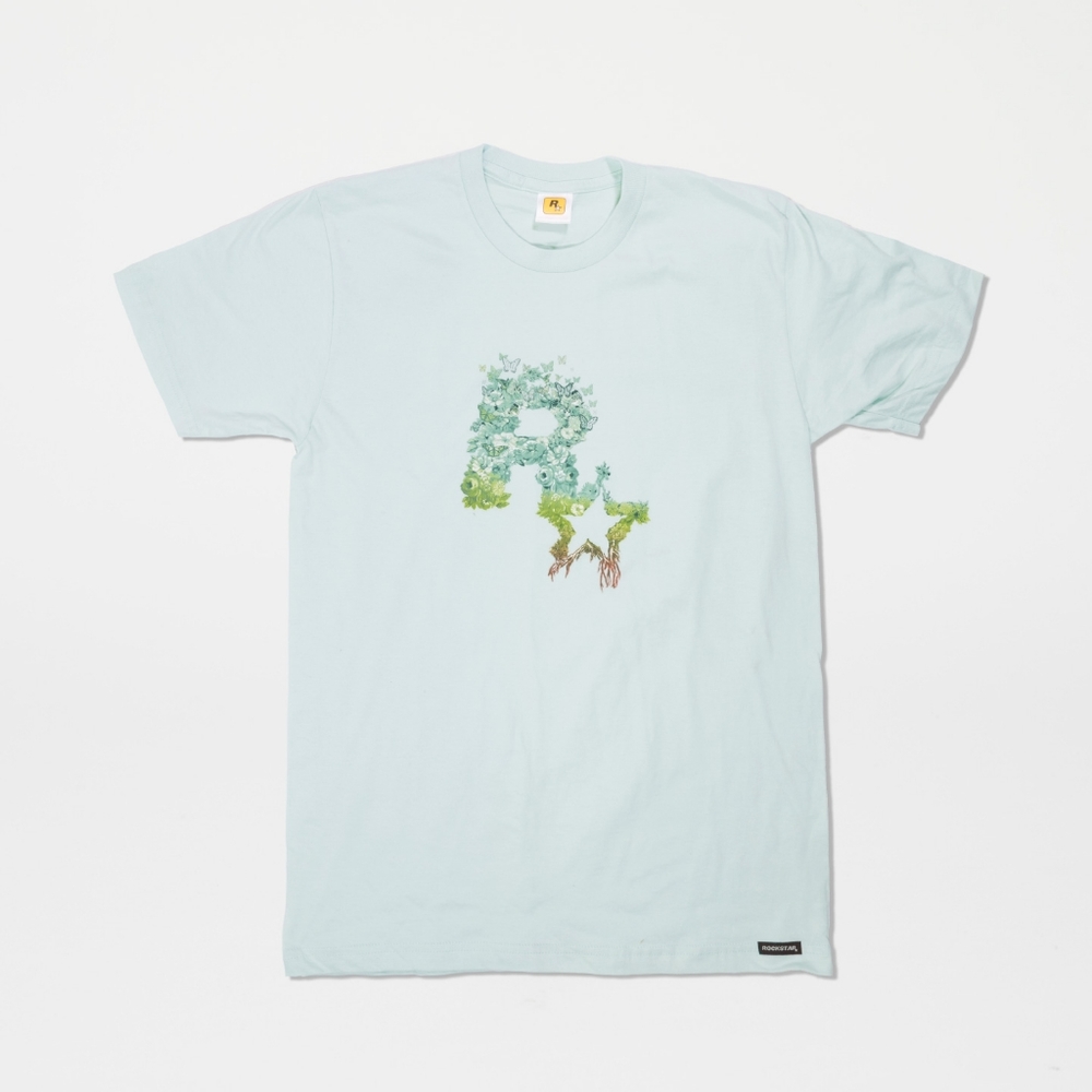 Rockstar Gaming Flowers T-shirt